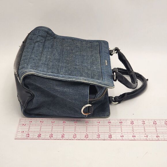 Diesel RARE Y2K Denim Puffy Small Tote Bag - Picture 14 of 15